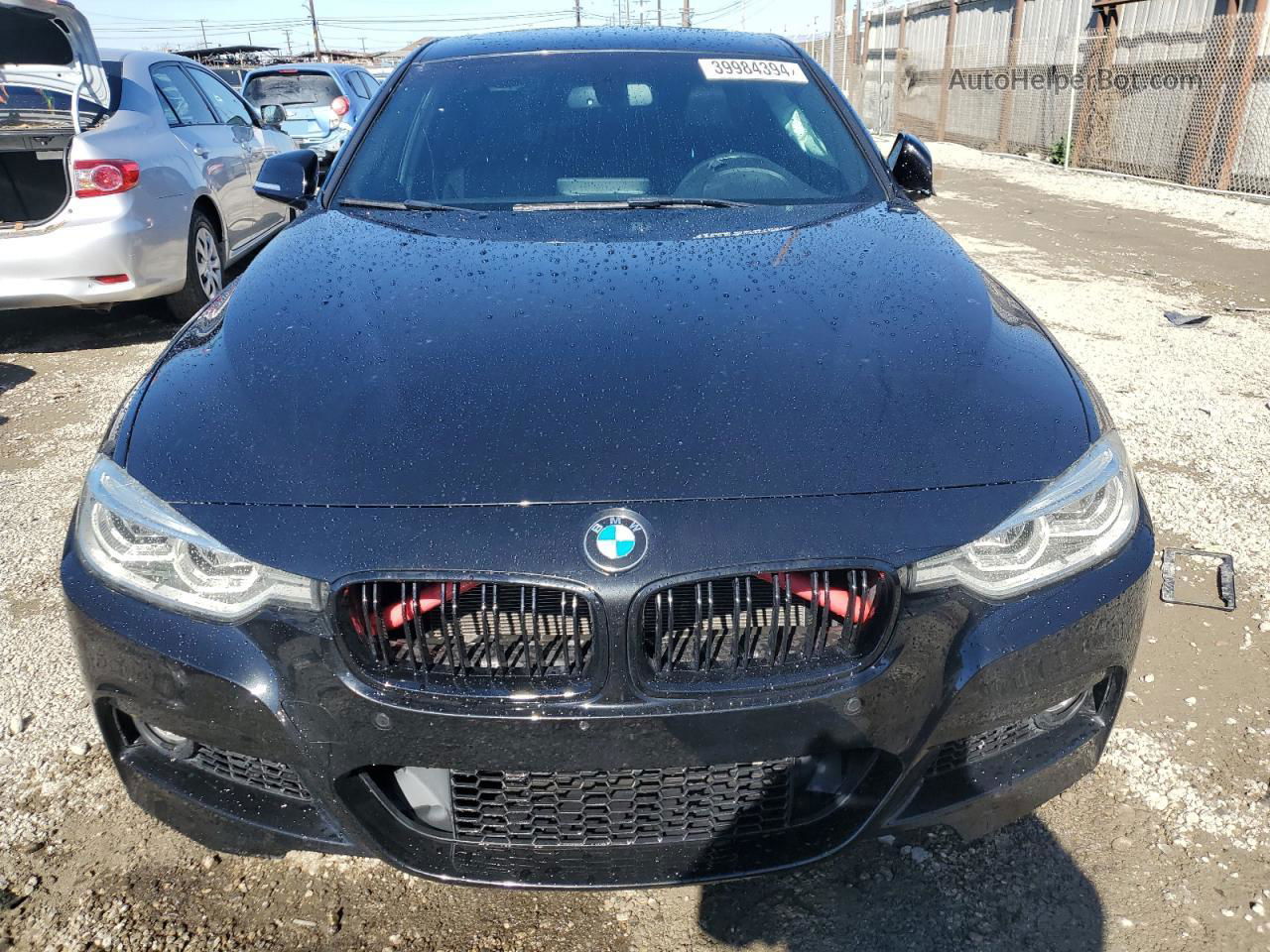 2016 Bmw 340 I Black vin: WBA8B3C54GK383670