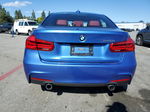 2016 Bmw 340 I Blue vin: WBA8B3C56GK383721