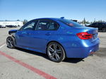 2016 Bmw 340 I Blue vin: WBA8B3C56GK383721