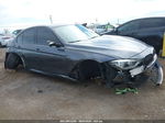 2016 Bmw 340i   Gray vin: WBA8B3C57GK384019