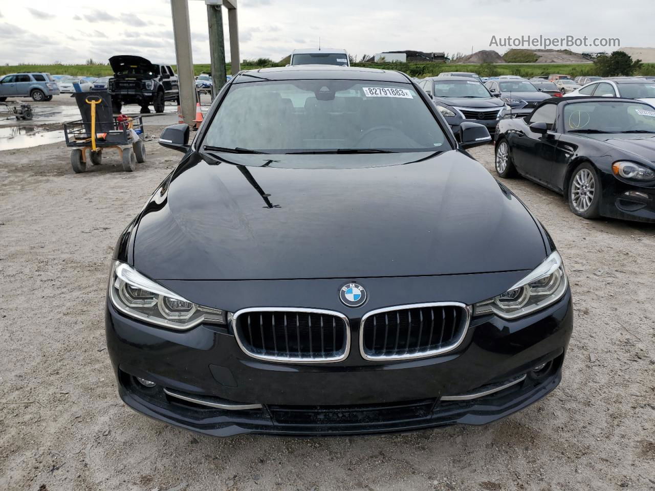 2017 Bmw 340 I Black vin: WBA8B3G30HNU35840