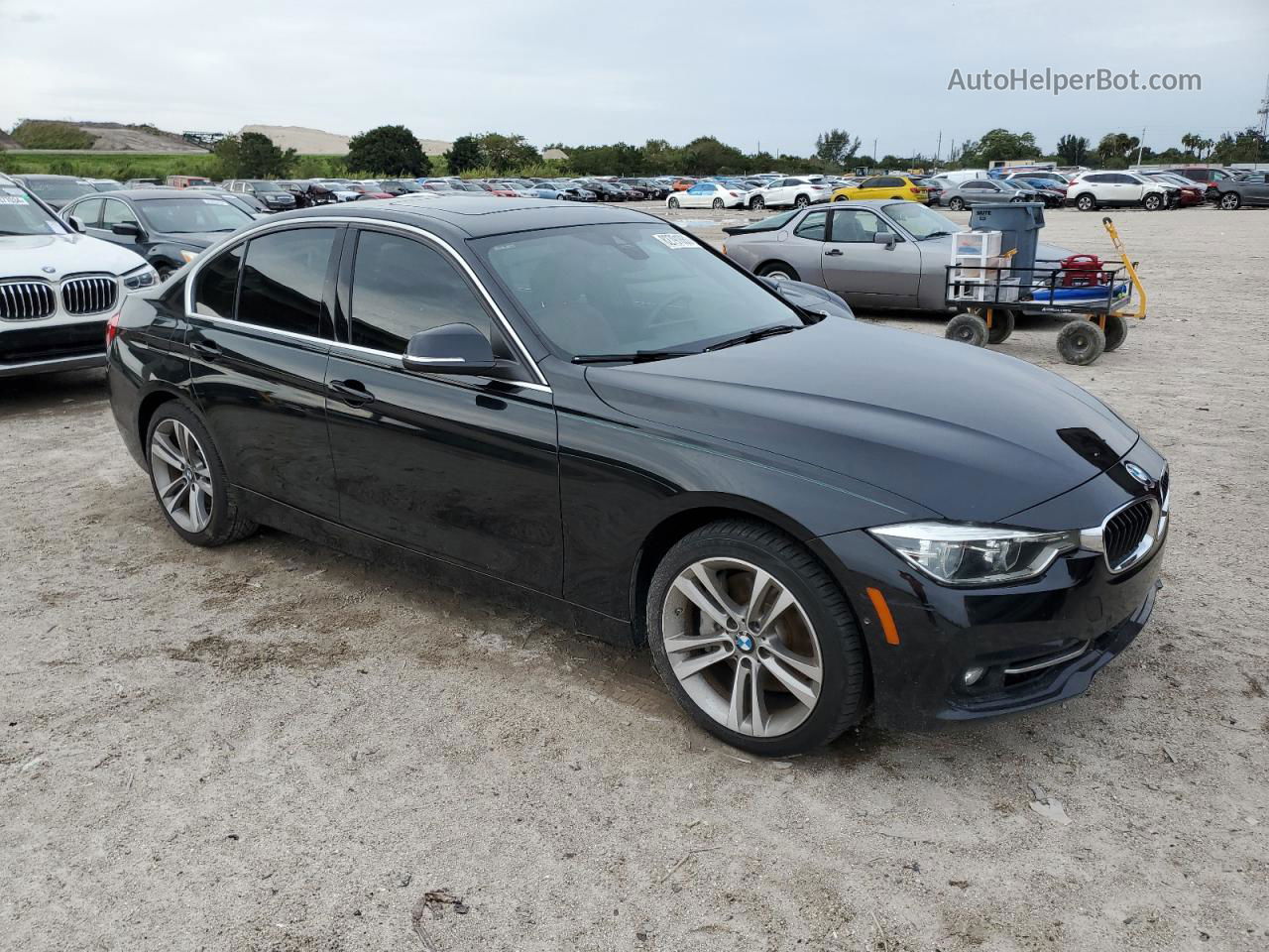 2017 Bmw 340 I Black vin: WBA8B3G30HNU35840