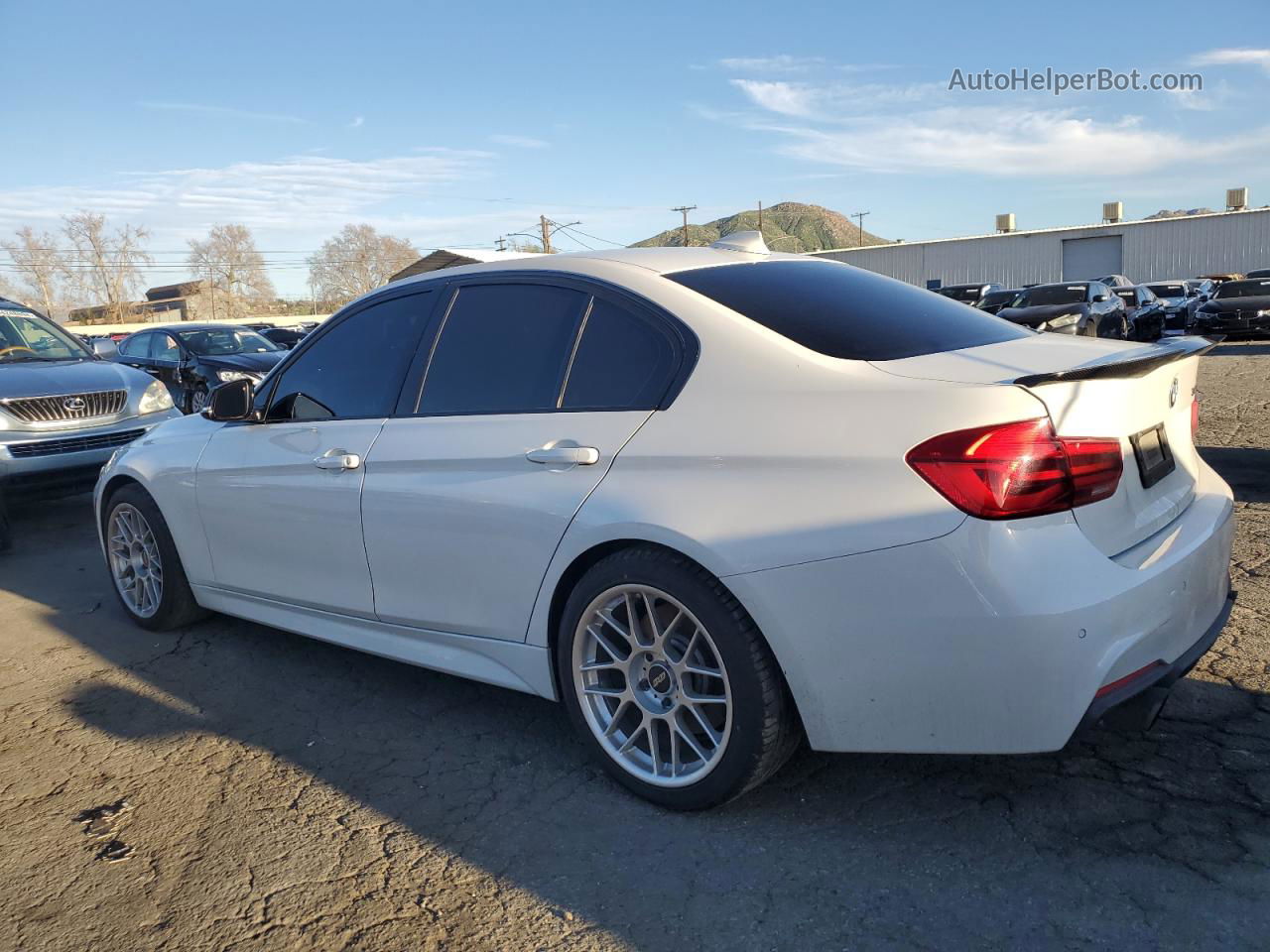 2017 Bmw 340 I White vin: WBA8B3G31HNU35930