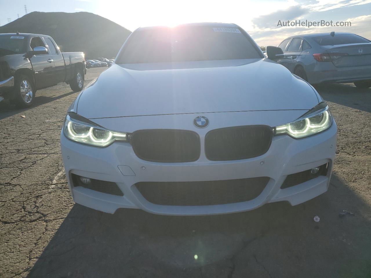 2017 Bmw 340 I White vin: WBA8B3G31HNU35930