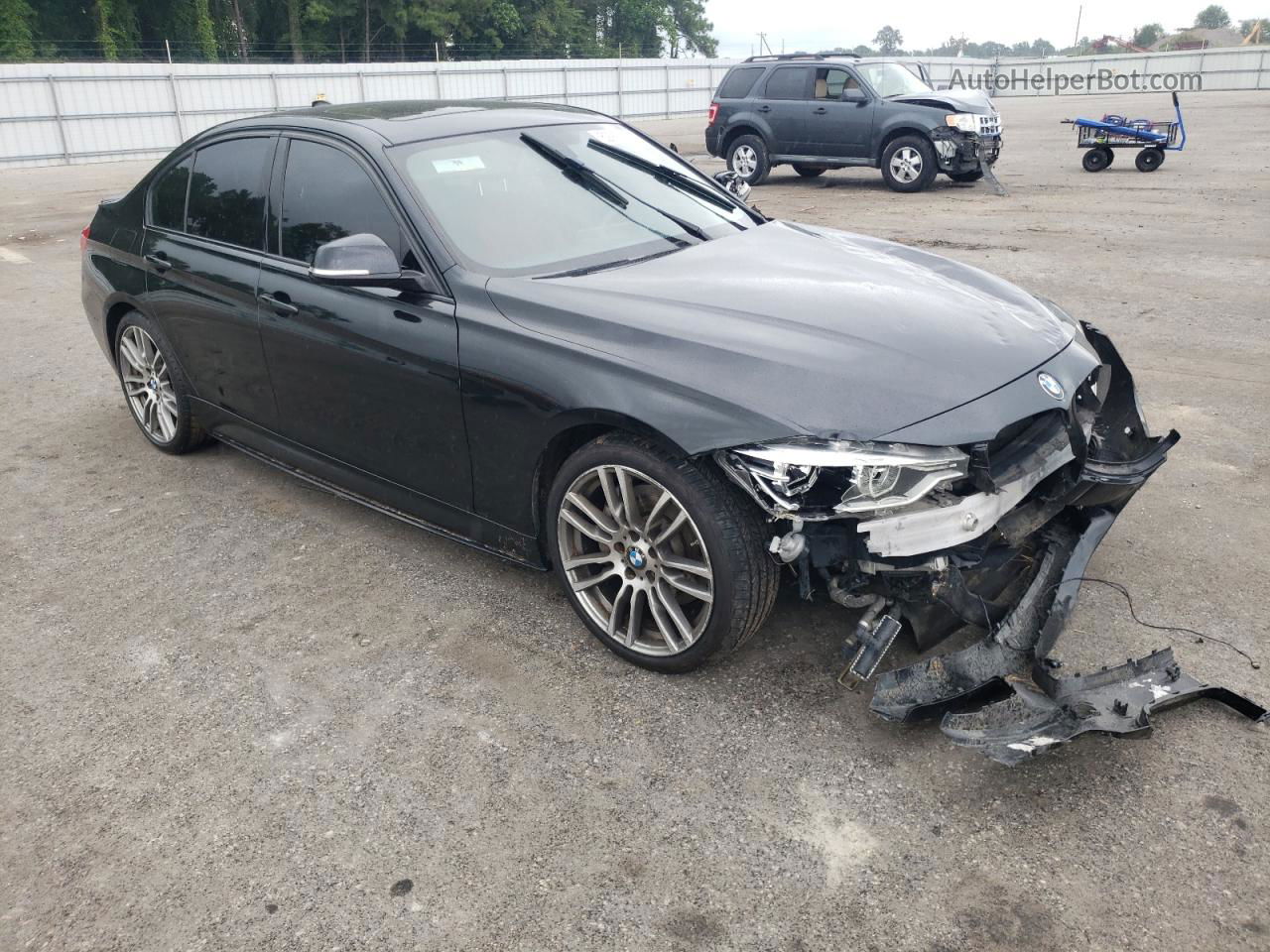 2016 Bmw 340 I Black vin: WBA8B3G53GNT91851