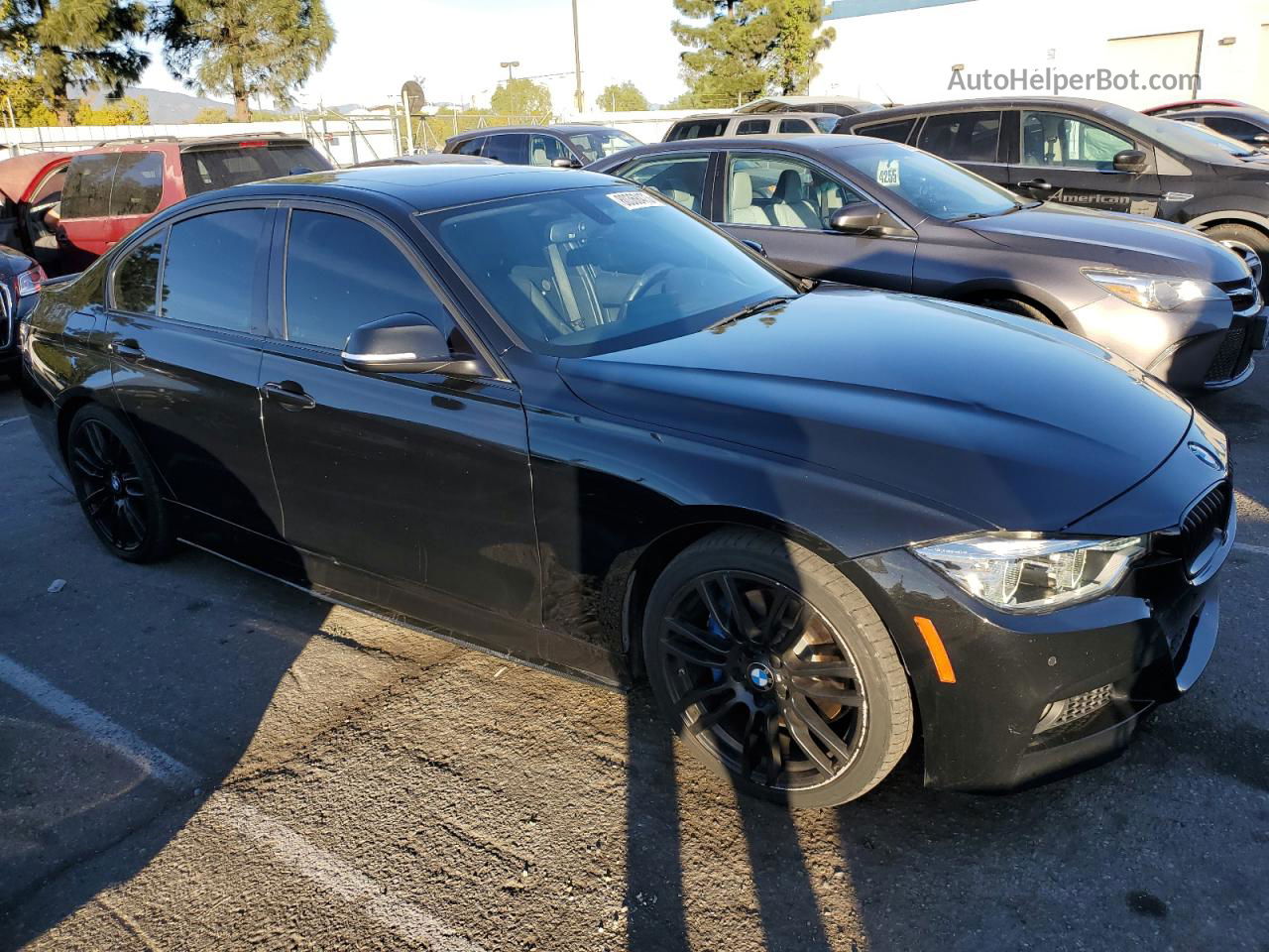 2017 Bmw 340 I Black vin: WBA8B3G54HNU35230