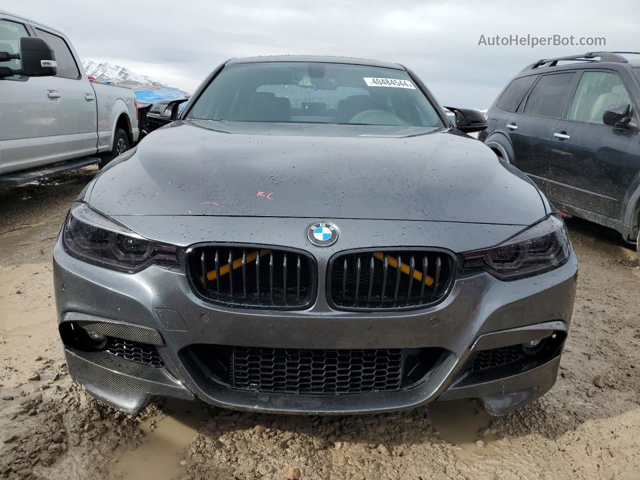 2016 Bmw 340 I Угольный vin: WBA8B3G57GNT62417