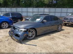 2016 Bmw 340i Gray vin: WBA8B3G57GNT92548