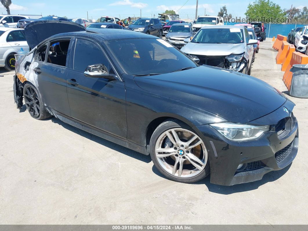 2016 Bmw 340i   Черный vin: WBA8B3G58GNT62961