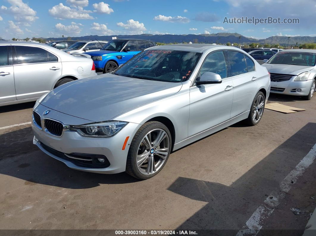 2016 Bmw 340i   Silver vin: WBA8B3G59GNT62810