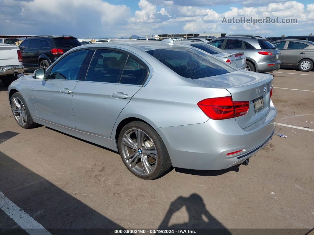 2016 Bmw 340i   Silver vin: WBA8B3G59GNT62810