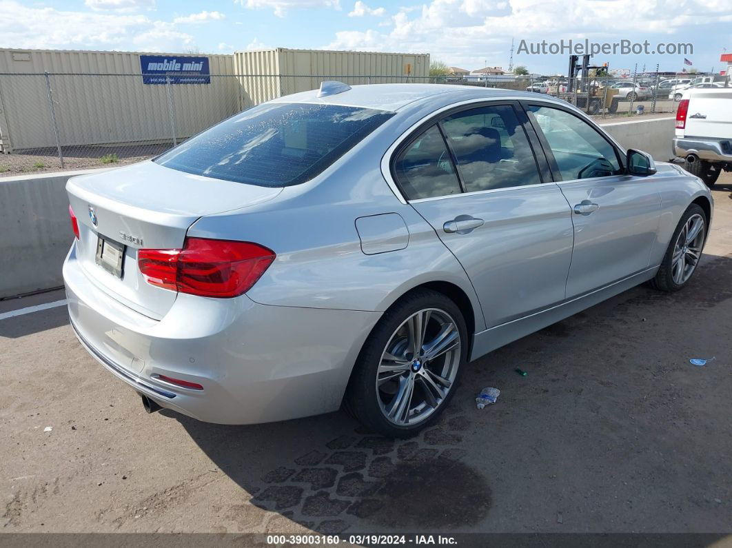 2016 Bmw 340i   Silver vin: WBA8B3G59GNT62810