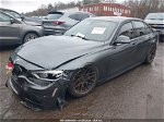 2017 Bmw 340i Xdrive Gray vin: WBA8B7C39HA190296