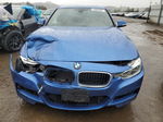 2016 Bmw 340 Xi Синий vin: WBA8B7C51GK487136