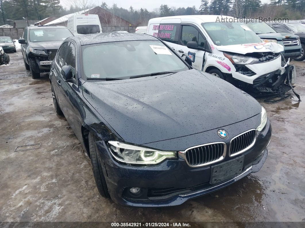 2016 Bmw 340i Xdrive Dark Blue vin: WBA8B7C53GK368875