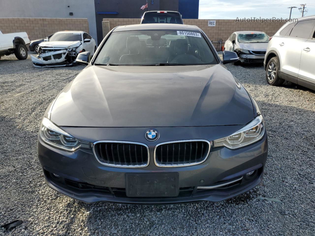 2016 Bmw 340 Xi Угольный vin: WBA8B7C54GK703061