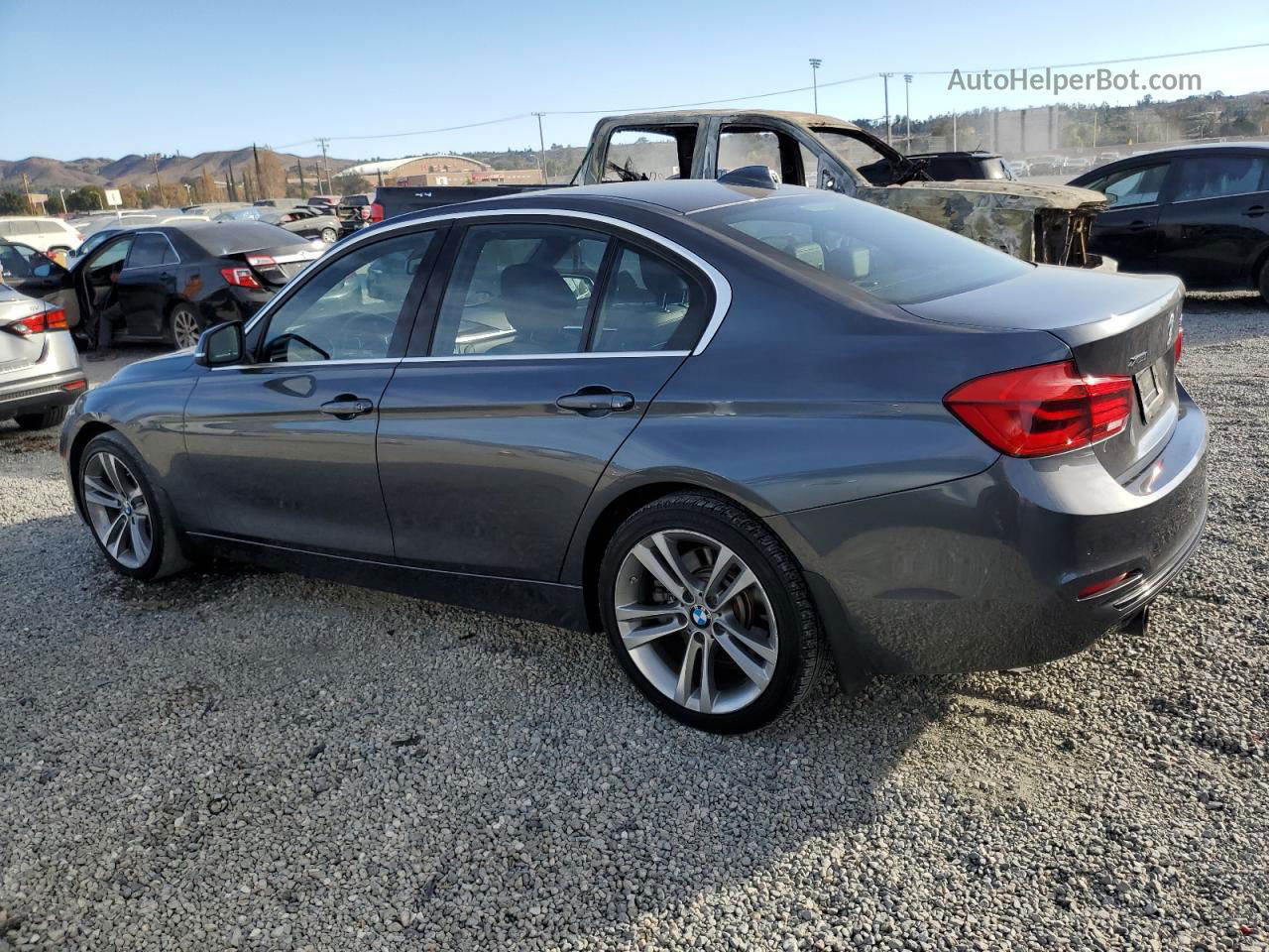 2016 Bmw 340 Xi Угольный vin: WBA8B7C54GK703061