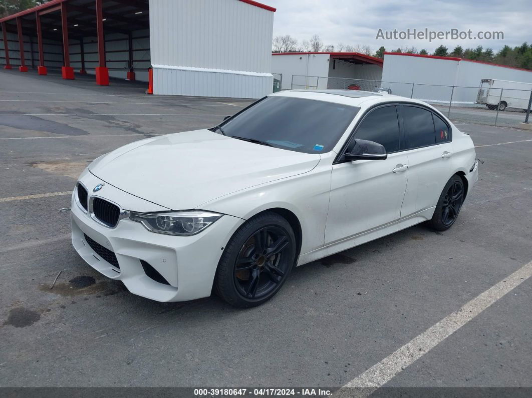 2016 Bmw 340i Xdrive White vin: WBA8B7G50GNT14989