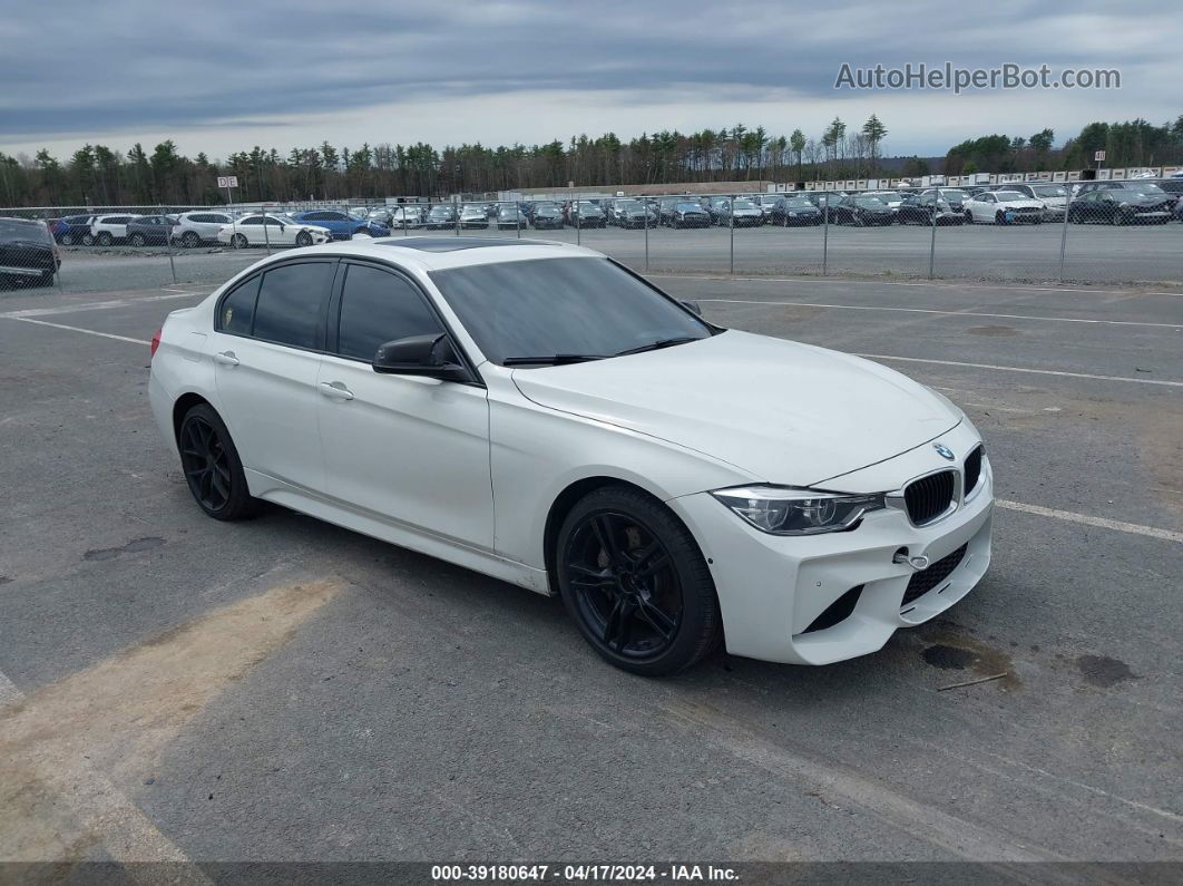 2016 Bmw 340i Xdrive White vin: WBA8B7G50GNT14989