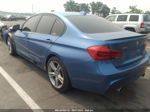 2016 Bmw 3 Series 340i Xdrive Синий vin: WBA8B7G51GNT70441