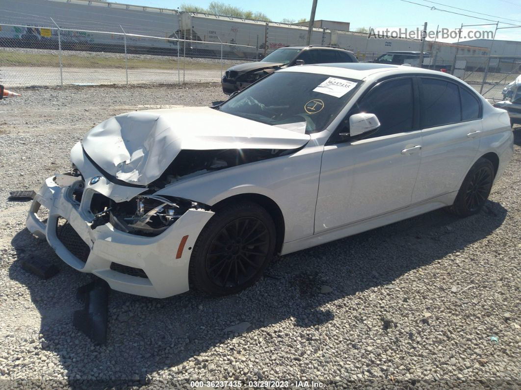 2016 Bmw 340i Xdrive White vin: WBA8B7G52GNT14668