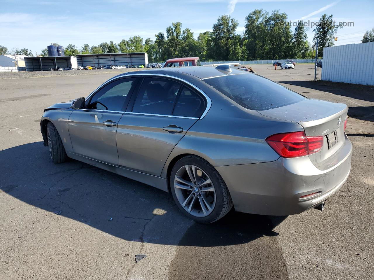 2016 Bmw 340 Xi Silver vin: WBA8B7G57GNT95991