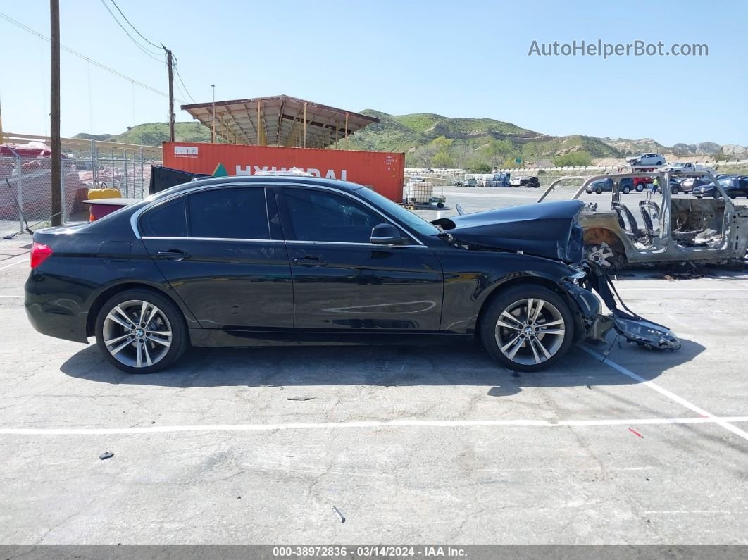 2017 Bmw 330i Black vin: WBA8B9C39HK885187