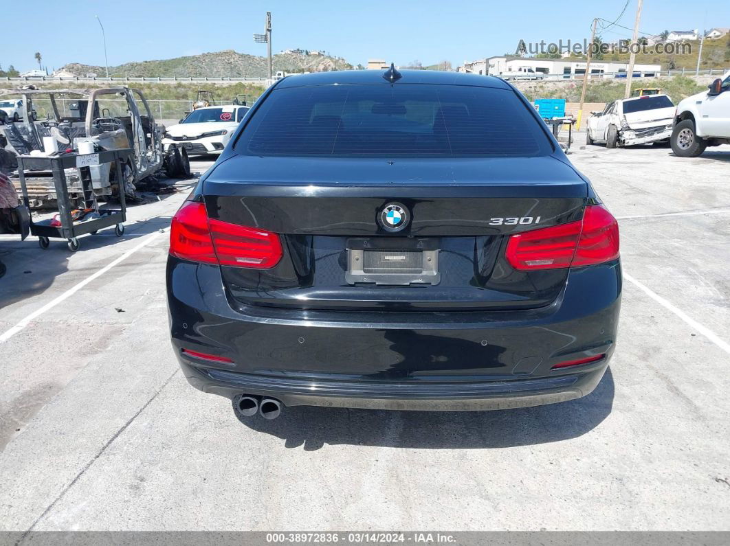 2017 Bmw 330i Black vin: WBA8B9C39HK885187