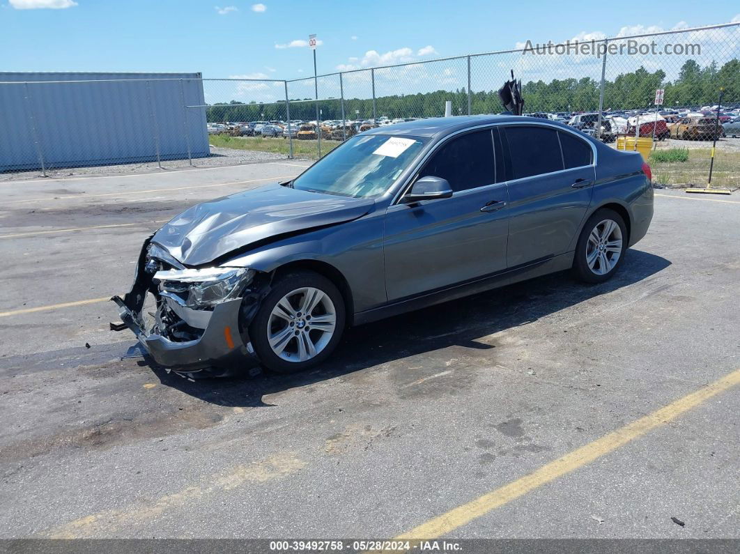 2017 Bmw 330i   Gray vin: WBA8B9C3XHK886042