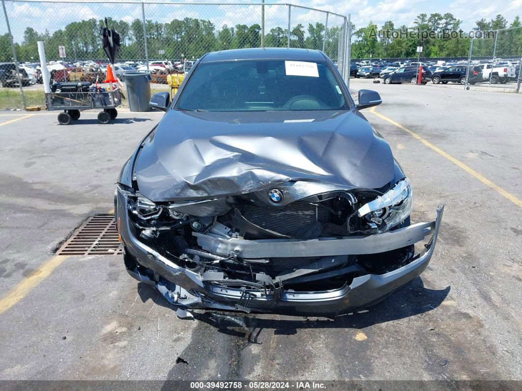 2017 Bmw 330i   Gray vin: WBA8B9C3XHK886042