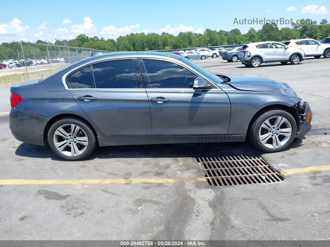 2017 Bmw 330i   Gray vin: WBA8B9C3XHK886042