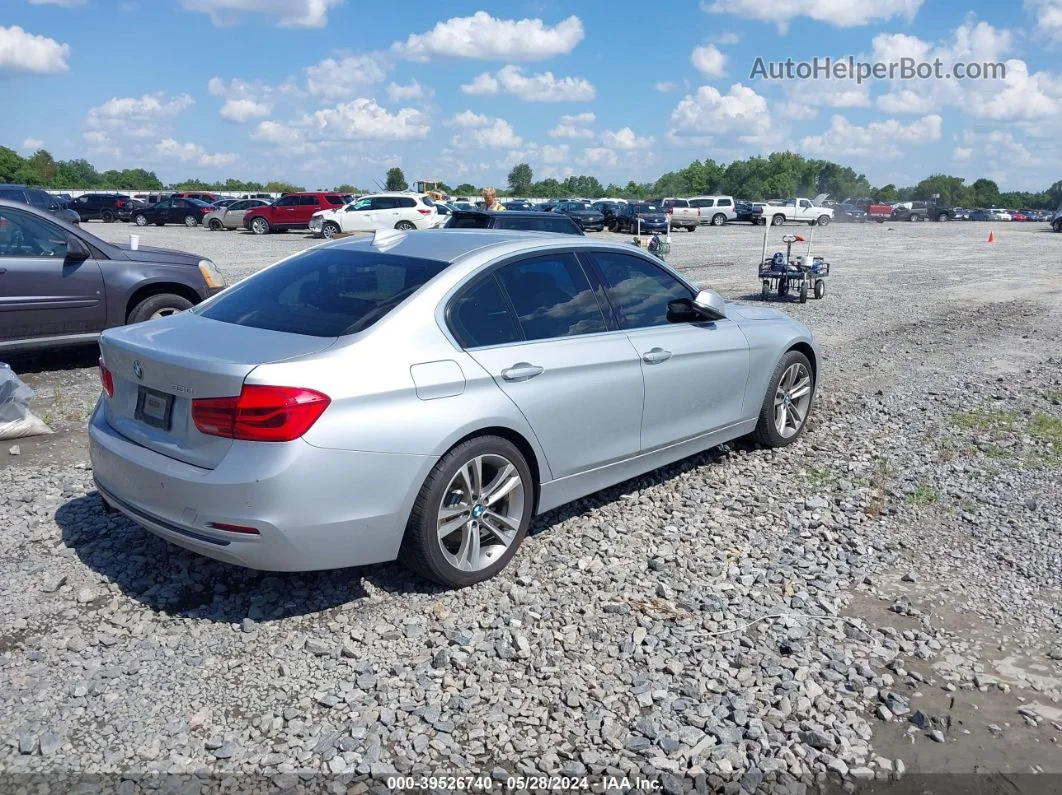 2017 Bmw 330i   Silver vin: WBA8B9C3XHK886185