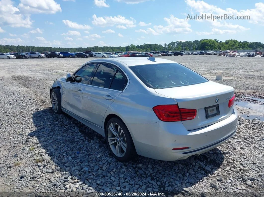 2017 Bmw 330i   Silver vin: WBA8B9C3XHK886185