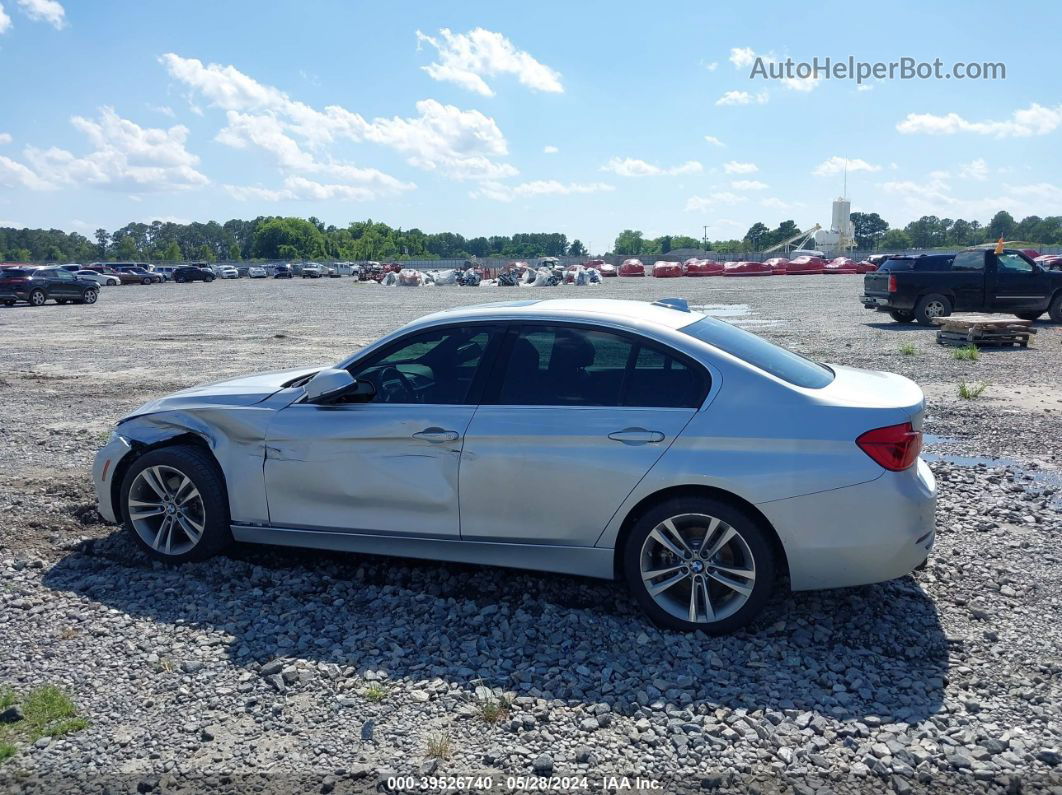 2017 Bmw 330i   Silver vin: WBA8B9C3XHK886185