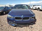 2017 Bmw 330 I Blue vin: WBA8B9C50HK676325