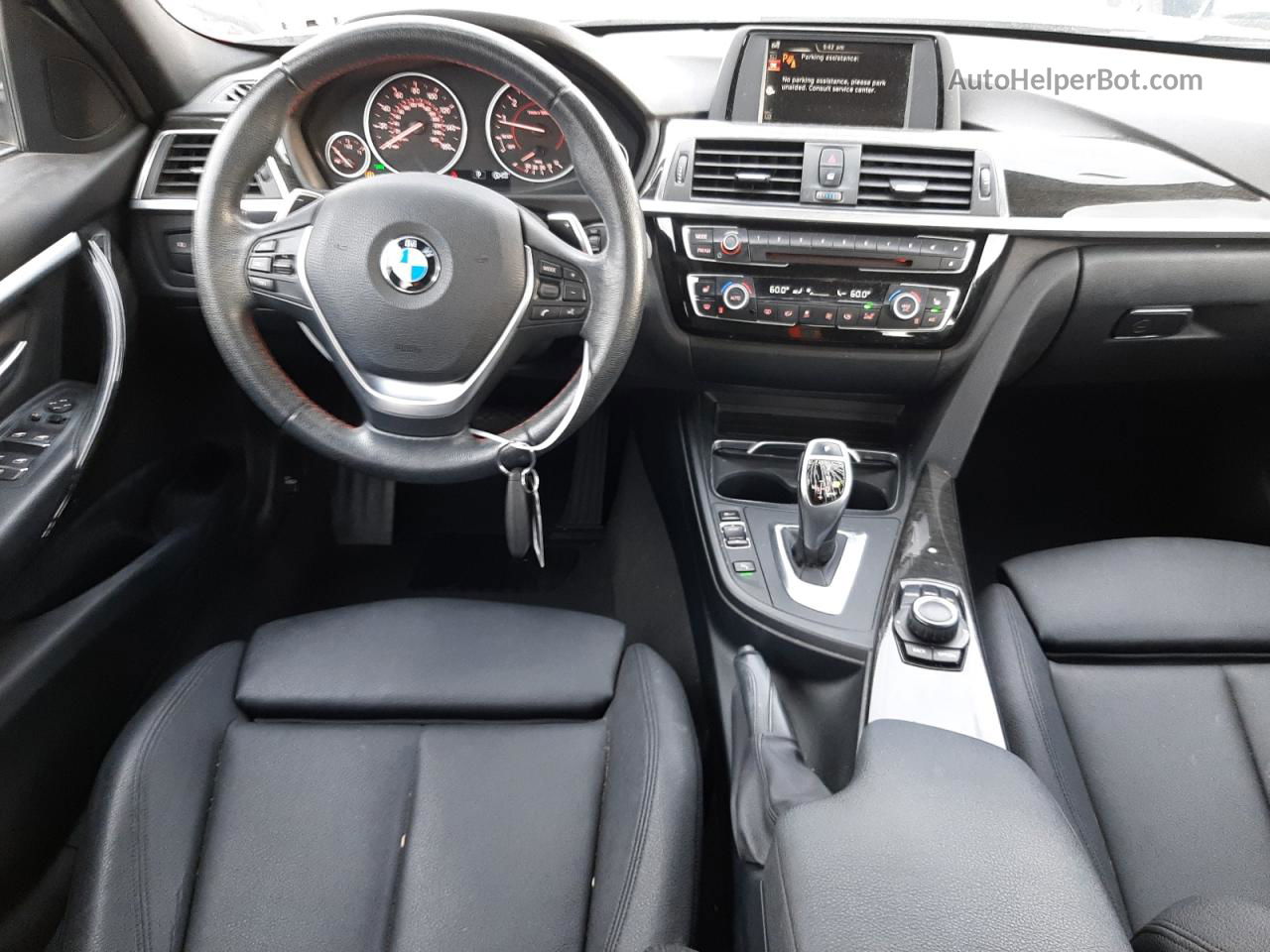 2017 Bmw 330 I Черный vin: WBA8B9G30HNU56142