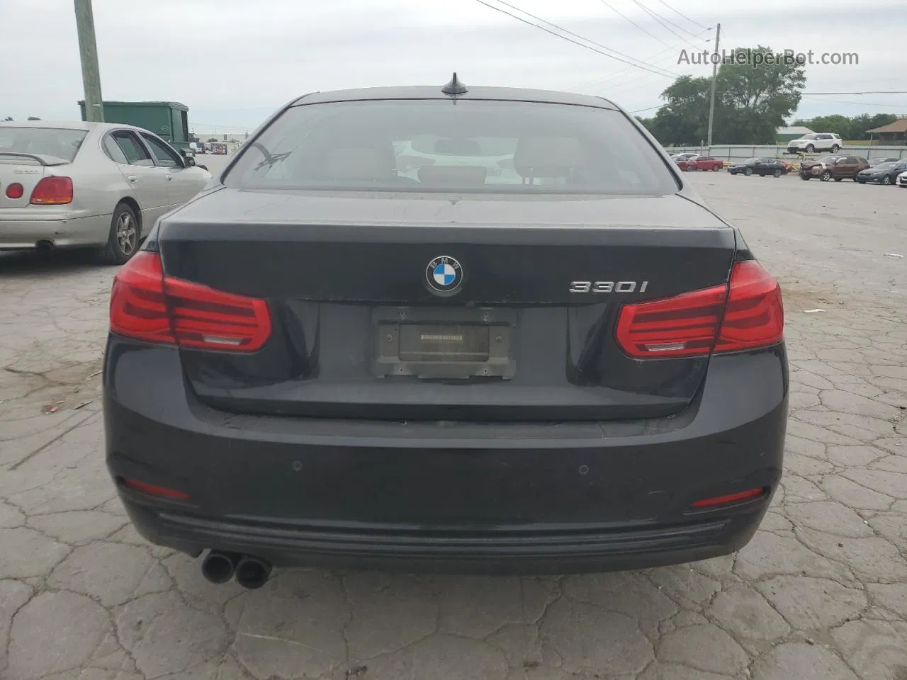 2017 Bmw 330 I Black vin: WBA8B9G31HNU53377