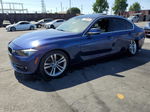 2017 Bmw 330 I Blue vin: WBA8B9G33HNU53123