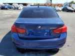 2017 Bmw 330 I Blue vin: WBA8B9G33HNU53123