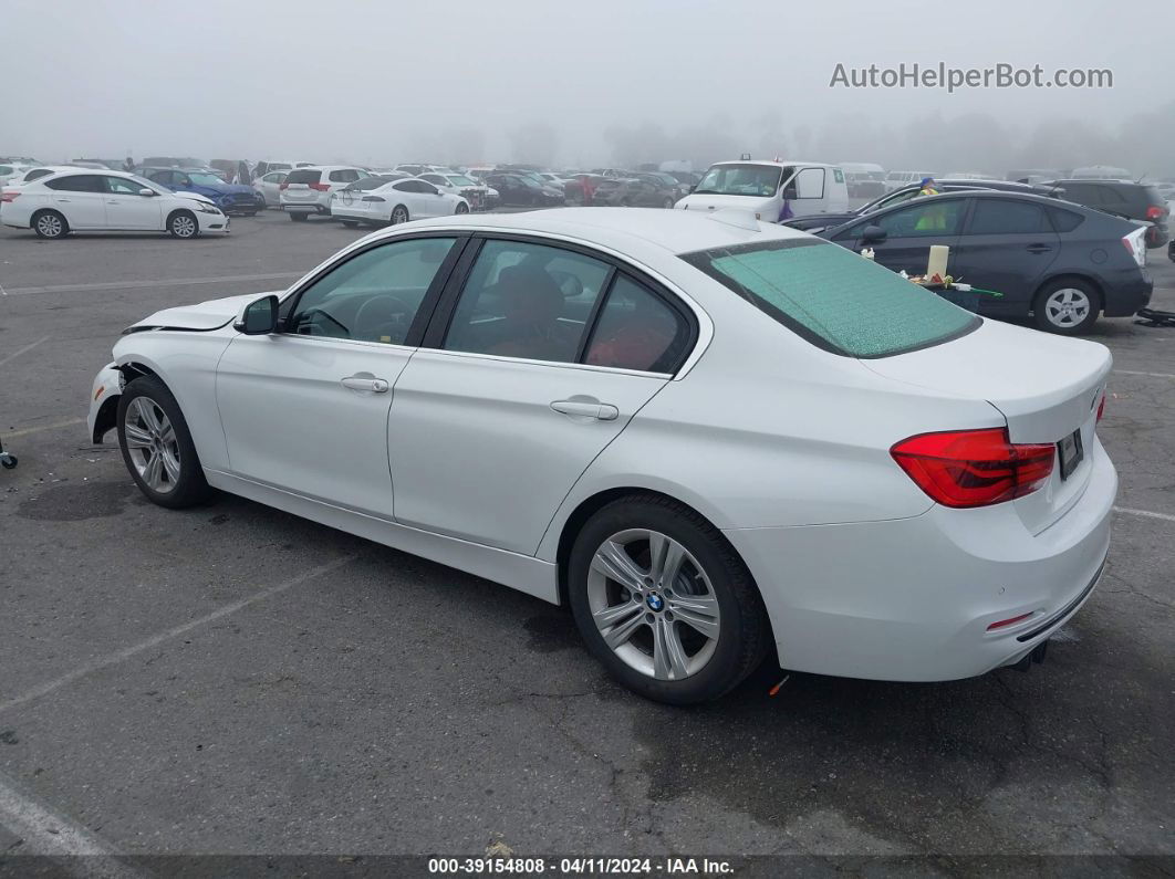 2017 Bmw 330i   White vin: WBA8B9G34HNU52689