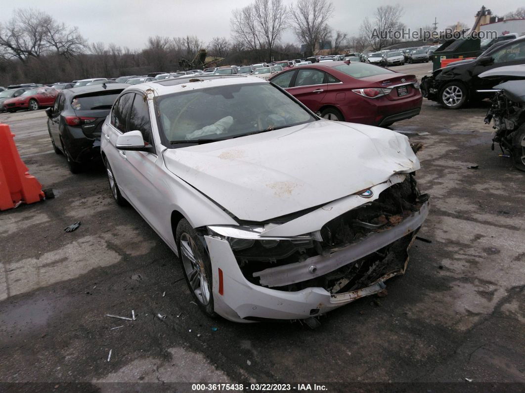 2017 Bmw 330i White vin: WBA8B9G34HNU56743