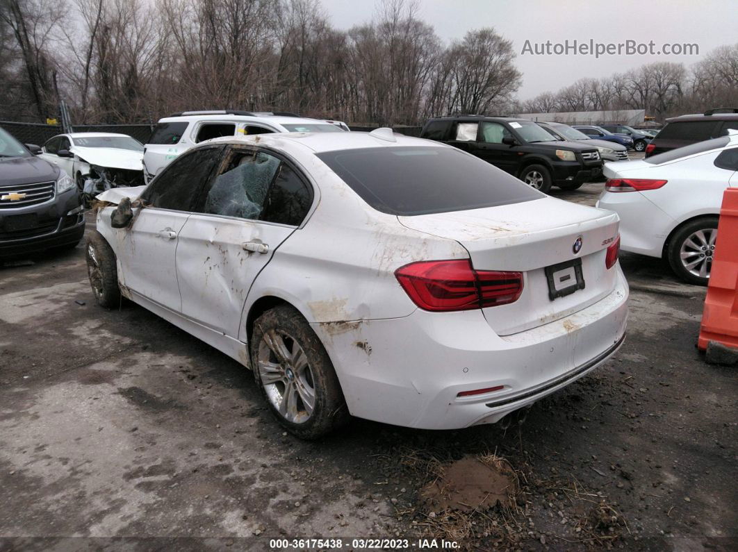 2017 Bmw 330i White vin: WBA8B9G34HNU56743