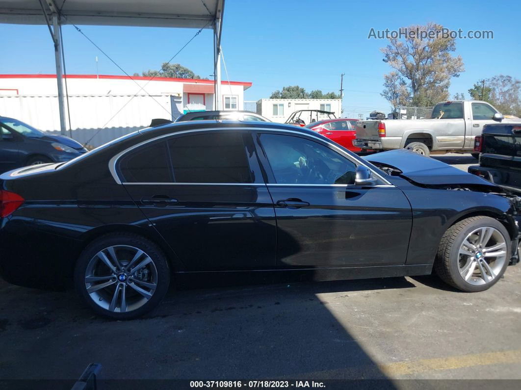 2017 Bmw 3 Series 330i Black vin: WBA8B9G36HNU57215