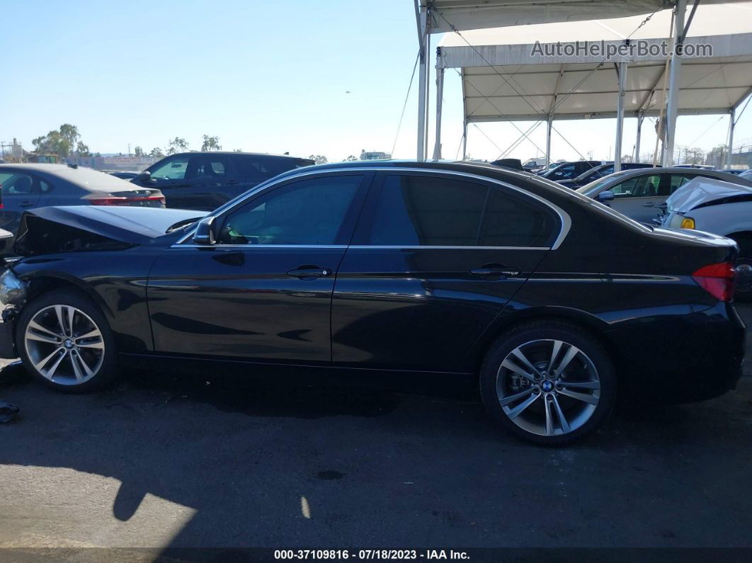 2017 Bmw 3 Series 330i Black vin: WBA8B9G36HNU57215