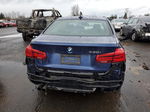 2017 Bmw 330 I Blue vin: WBA8B9G39HNU55653