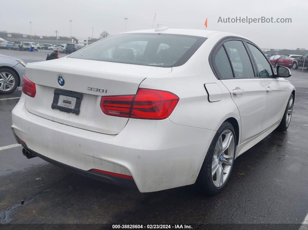 2017 Bmw 330i White vin: WBA8B9G39HNU55796