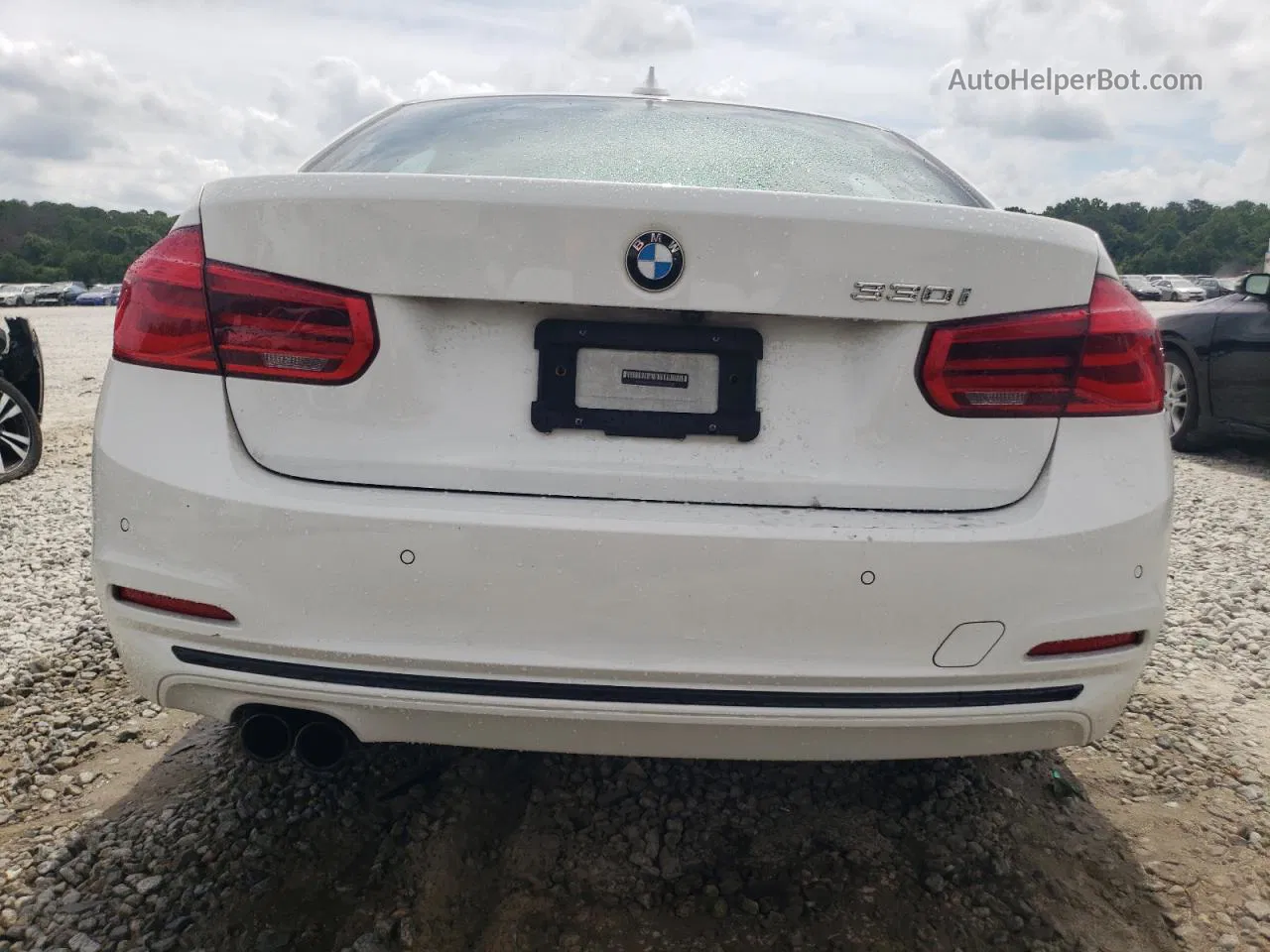 2017 Bmw 330 I White vin: WBA8B9G3XHNU53538