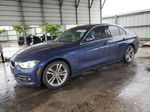 2017 Bmw 330 I Blue vin: WBA8B9G51HNU49945