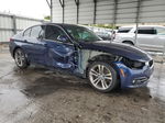 2017 Bmw 330 I Blue vin: WBA8B9G51HNU49945