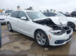 2017 Bmw 330i   White vin: WBA8B9G52HNU49369